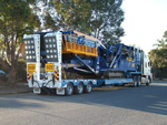 Drop Deck Extendable Tri-axle Trailer