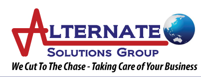 Alternate Solutions Group We cut to the chase - taking care of your business